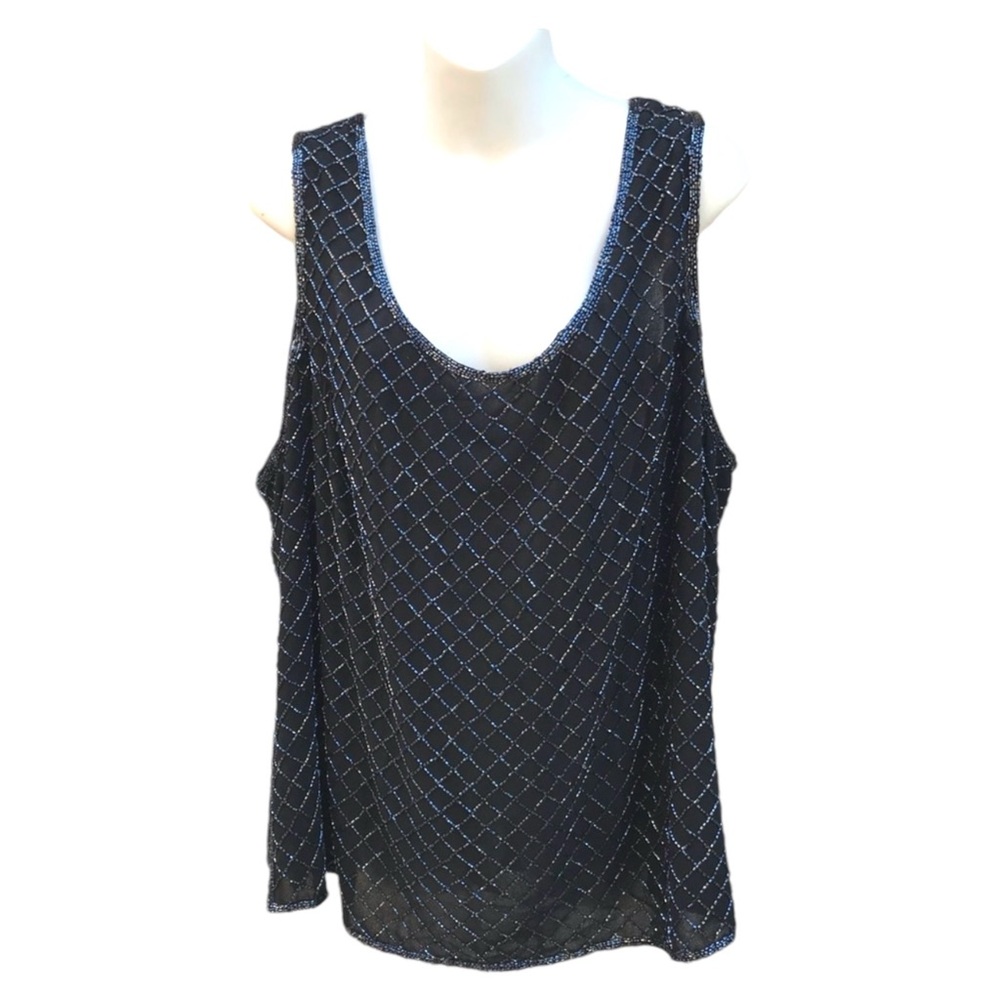 August Max Beaded Top
